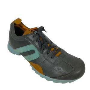 CAT Caterpillar Sneakers Womens 10 Gray Blue Athletic Shoe Workwear Style 71871
